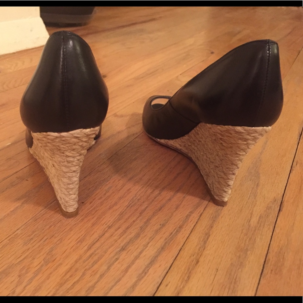 LK Bennet peep toe wedges